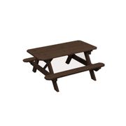 Kids' Picnic Table - Walnut Stain